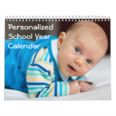 学校パーソナライズされた年カレンダー カレンダー (カバー)