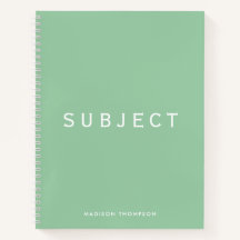 学校パーソナライズされた教科ボーホミントグリーン