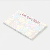 学校パーソナライズされた用品のパターン ポストイット (アングル)