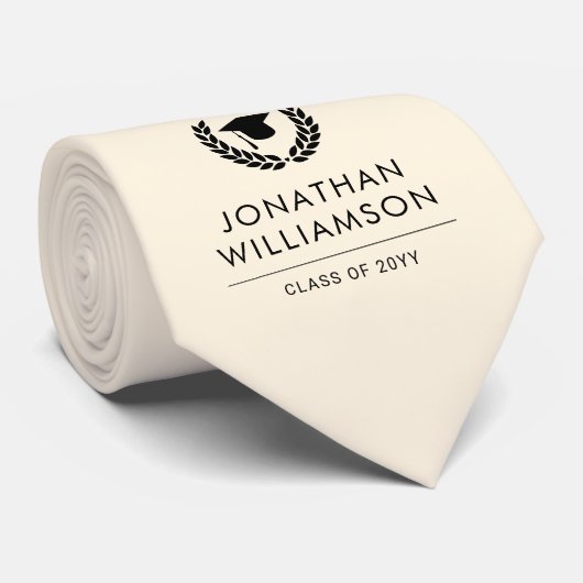 学校パーソナライズされた・大学の卒業エレガント ネクタイ (ロール)