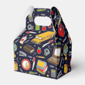 学校パーティー フェイバーボックス (裏面サイド)