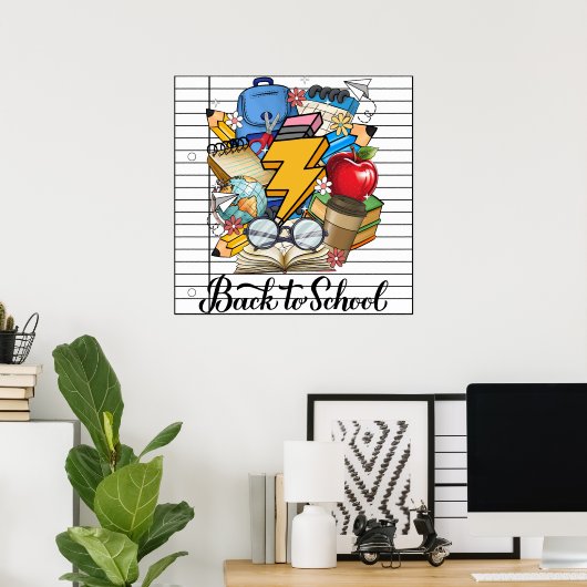 学校ポスター ポスター (ホームオフィス)