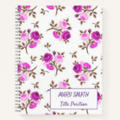 学校モダンフローラ ノートブック (正面)