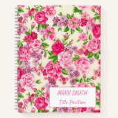 学校モダンフローラ ノートブック (正面)