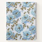 学校モダンフローラ ノートブック (裏面)