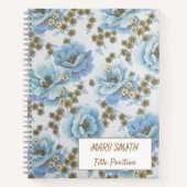 学校モダンフローラ ノートブック (正面)