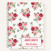 学校モダンフローラ ノートブック (正面)