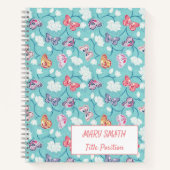 学校モダンフローラ ノートブック (正面)