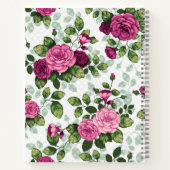 学校モダンフローラ ノートブック (裏面)