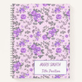 学校モダンフローラ ノートブック (正面)