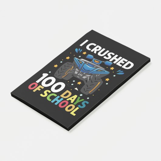 学校モンスタートラックの日100人を粉砕した ポストイット (アングル)