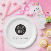 学校ロゴクラスカスタム卒業パーティー ペーパープレート (パーティー)