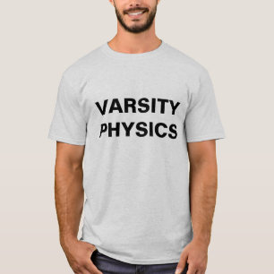 学校代表の物理学 Tシャツ