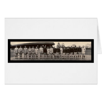 学校代表の野球のエール写真1910年