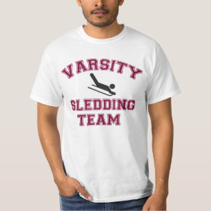 学校代表のSleddingチーム Tシャツ