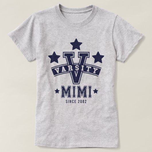 学校代表MimiのオールスターMimi Tシャツ (デザイン正面)