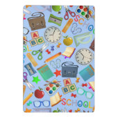 学校供給のコラージュ ミニクリップボード (裏面)