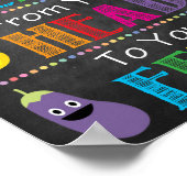 学校健康カフェテリア印刷可能ポスター ポスター (角)