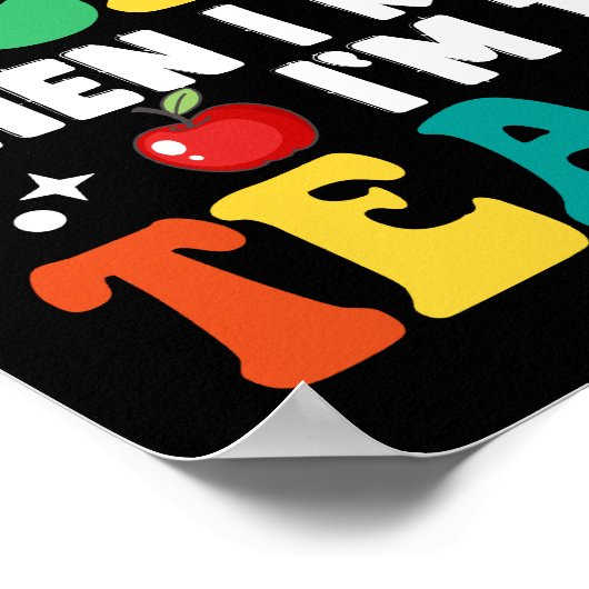 学校先生おもしろいの最終日をスキップ ポスター (角)