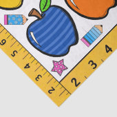 学校先生かわいいギフトラップティッシュ 薄葉紙 (詳細)