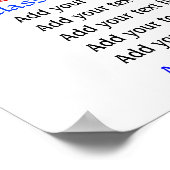 学校先生の教室の規則。 by SRF ポスター (角)