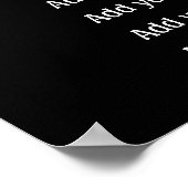 学校先生の教室ルール – SRF ポスター (角)