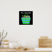 学校先生の教室ルール – SRF ポスター (キッチン)