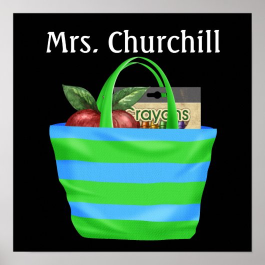 学校先生の教室ルール – SRF ポスター (正面)