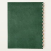 学校先生アップルグリーンシャルボカスタムード2023 プランナー手帳 (裏面)