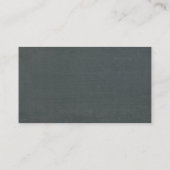 学校先生アップル&レターシャルボード 名刺 (裏面)