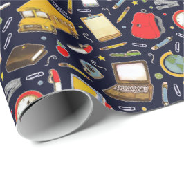 学校先生ギフトラッピング紙 ラッピングペーパー