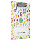 学校先生パタカラフルーン クリップボード (右)