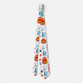 学校先生パタカラフルーン ネクタイ (裏面)