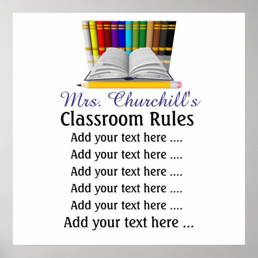 学校先生ポスター – SRF ポスター (正面)