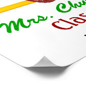 学校先生ポスター – SRF ポスター (角)