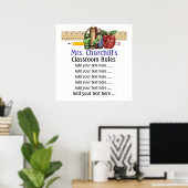 学校先生ポスター – SRF ポスター (ホームオフィス)