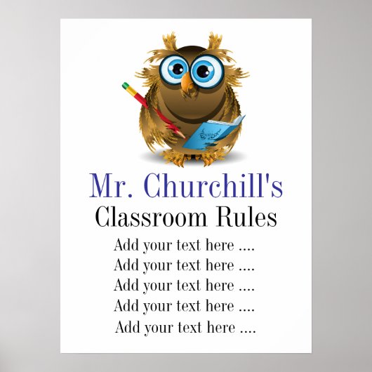 学校先生ポスター – SRF ポスター (正面)