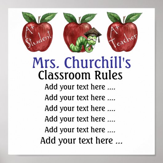 学校先生ポスター – SRF ポスター (正面)