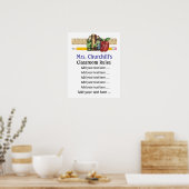 学校先生ポスター – SRF ポスター (キッチン)