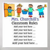 学校先生ポスター – SRF ポスター (正面)