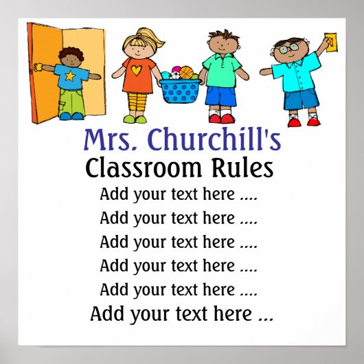 学校先生ポスター – SRF ポスター (正面)