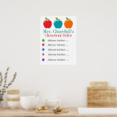 学校先生ポスター – SRF ポスター (キッチン)