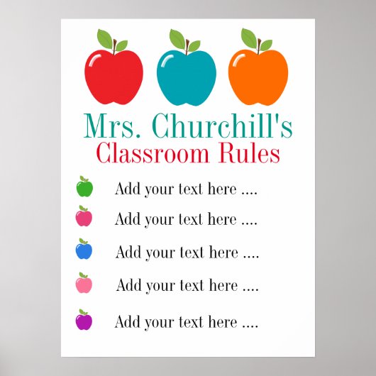 学校先生ポスター – SRF ポスター (正面)