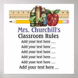 学校先生ポスター – SRF ポスター