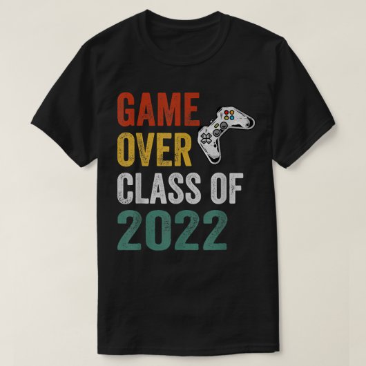 学校先生卒業おめでとう Tシャツ (デザイン正面)