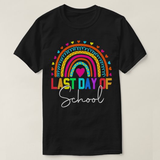 学校先生卒業おめでとう Tシャツ (デザイン正面)
