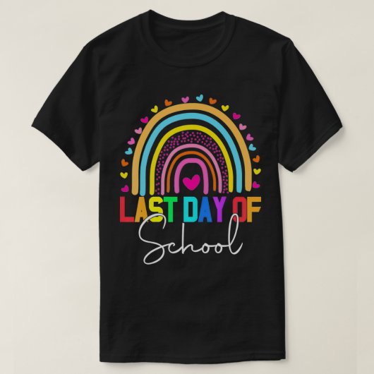 学校先生卒業おめでとう Tシャツ (デザイン正面)