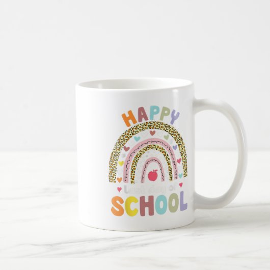 学校先生卒業の最終日 コーヒーマグカップ (右)