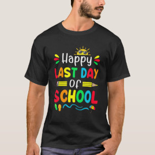 学校先生卒業の最終日 Tシャツ