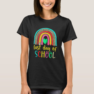 学校先生卒業の最終日 Tシャツ